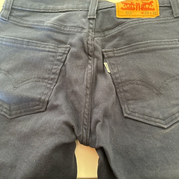 Navy blue 511 Levi’s 28x32 only worn once - Picture 5 of 5